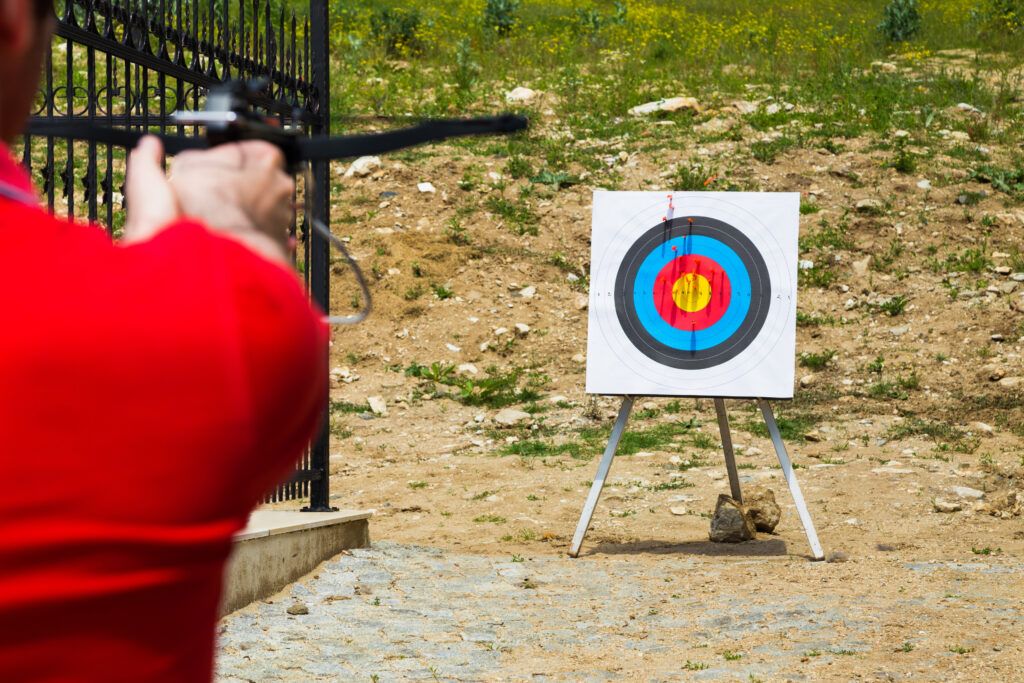 Crossbow target shooting